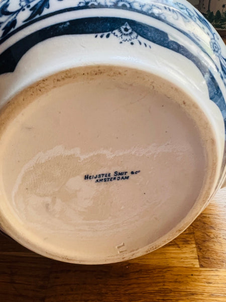 Théière / service à cacao vintage Bensdorp en faïence- Heijstee Smit & Co. Amsterdam - Années 30