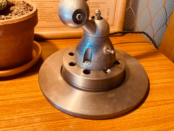 Lampe d'atelier Jieldé vintage 2 bras restaurée