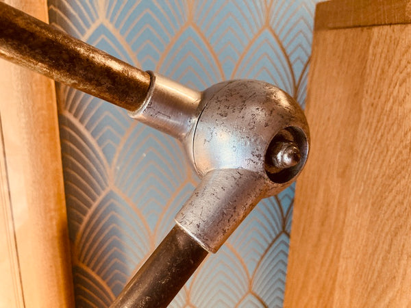 Lampe d'atelier Jieldé vintage 2 bras restaurée