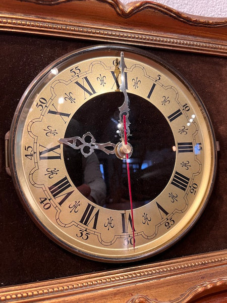 Horloge encadrée ODO vintage à quartz