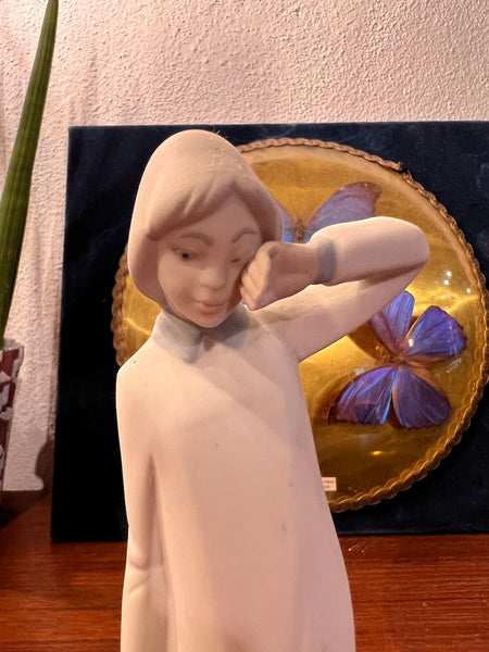 Statuette vintage en céramique Nao par Lladro Made in Spain