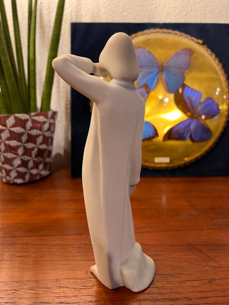 Statuette vintage en céramique Nao par Lladro Made in Spain