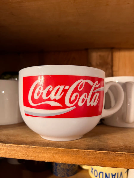 Bol à anse vintage Coca-Cola en Arcopal France - 1997