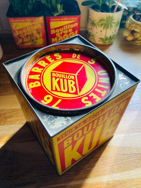 Boite Kub vintage 76 barres avec son couvercle