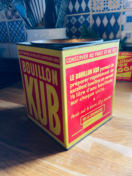 Boite Kub vintage 76 barres avec son couvercle