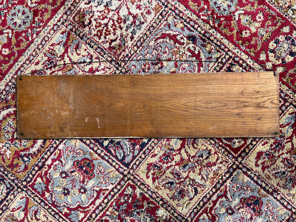 Enseigne en bois vintage de New York peinte à la main - Années 50/60