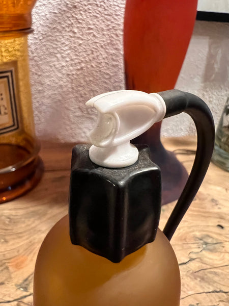 Vaporisateur à poire vintage en verre et caoutchouc