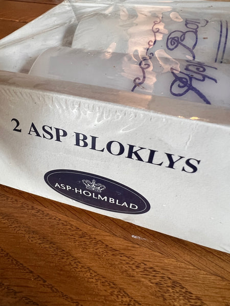 2 bougies "Bon appétit" - ASP Holmblad Danemark