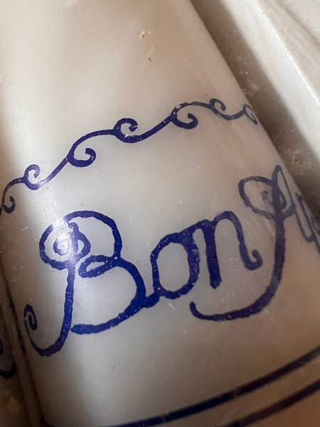 2 bougies "Bon appétit" - ASP Holmblad Danemark