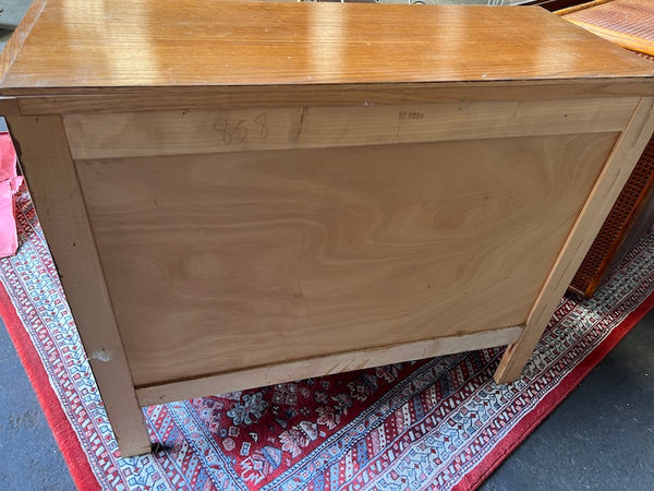 Commode vintage à 4 tiroirs aux pieds compas - Années 50