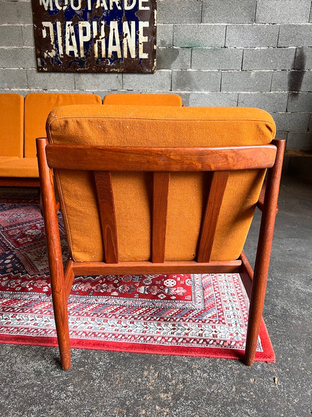 Le Sélectionneur - Brocante - Salon scandinave en teck par Grete Jalk pour Glostrup Møbelfabrik Danemark - 1960