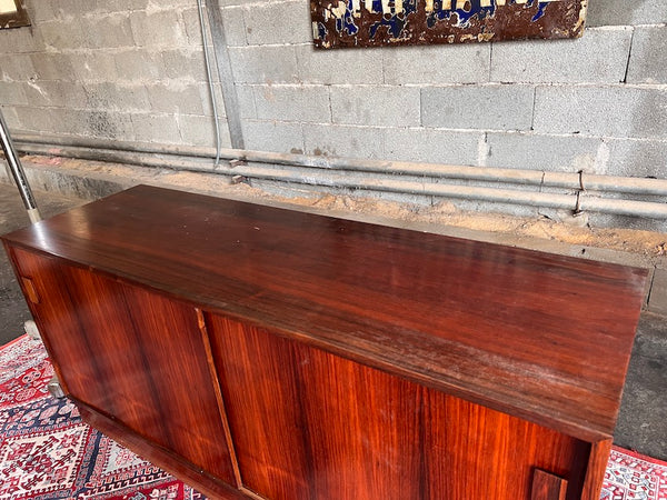Le Sélectionneur - Brocante - Enfilade scandinave vintage en teck Dr Visby J - Made in Denmark - Années 70