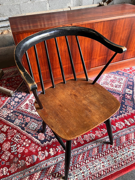 Fauteuil vintage par Ilmari Tapiovaara - Finlande - 1960