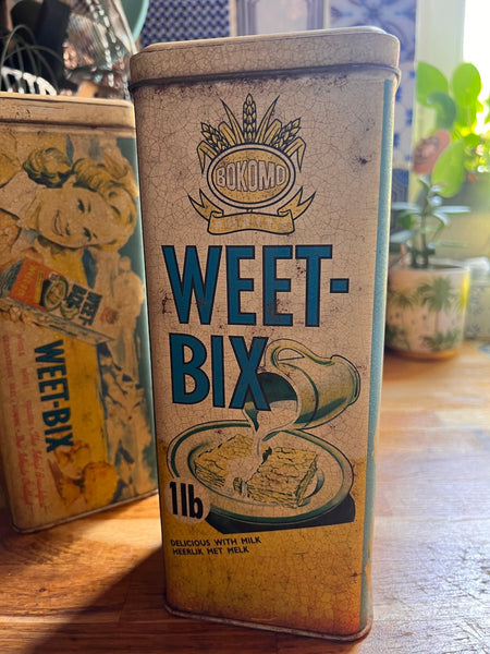 Boite métallique Weet-Bix vintage Afrique du Sud - Années 80