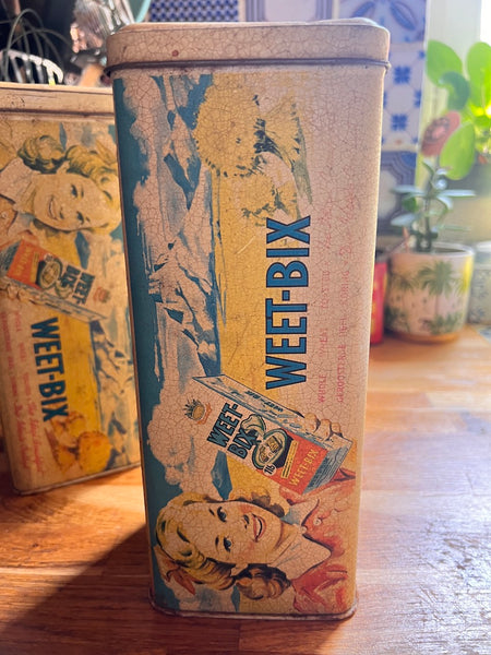 Boite métallique Weet-Bix vintage Afrique du Sud - Années 80