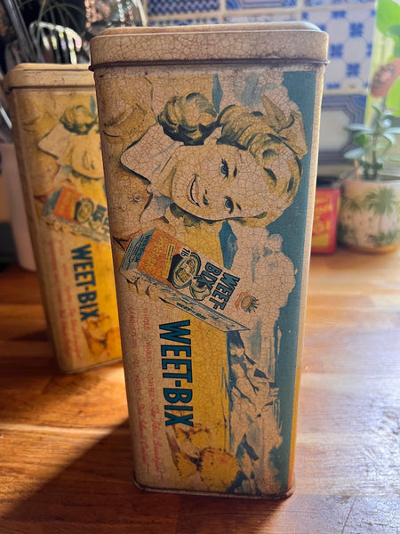 Boite métallique Weet-Bix vintage Afrique du Sud - Années 80