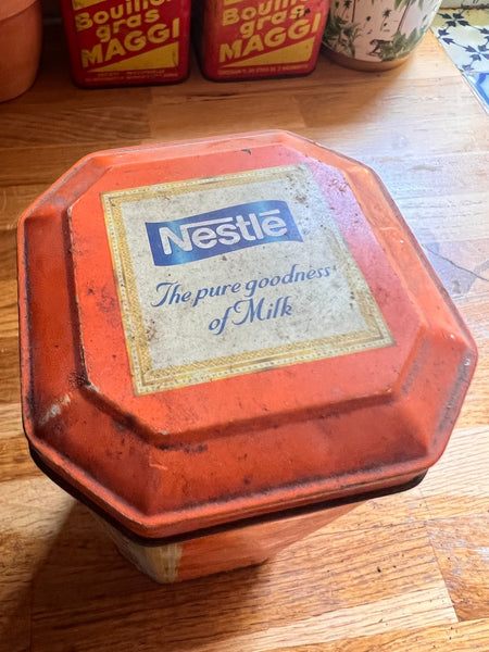 Boite métallique vintage Nestlé's Afrique du Sud - Années 80