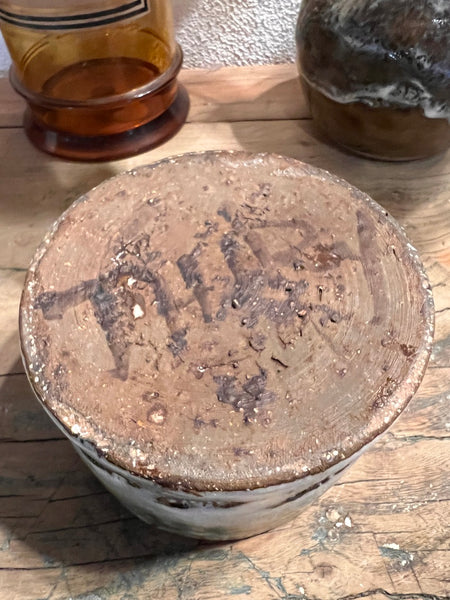 Bonbonnière / pot vintage en céramique Albert Thiry (1932-1990) - Vallauris - Années 60