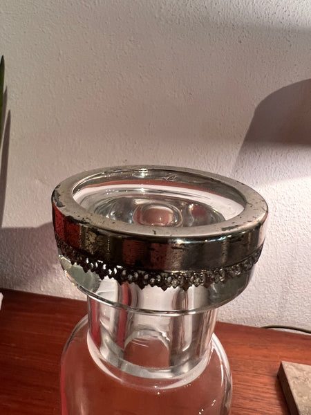 Vodka set vintage en cristal - Made in Italy - Années 70