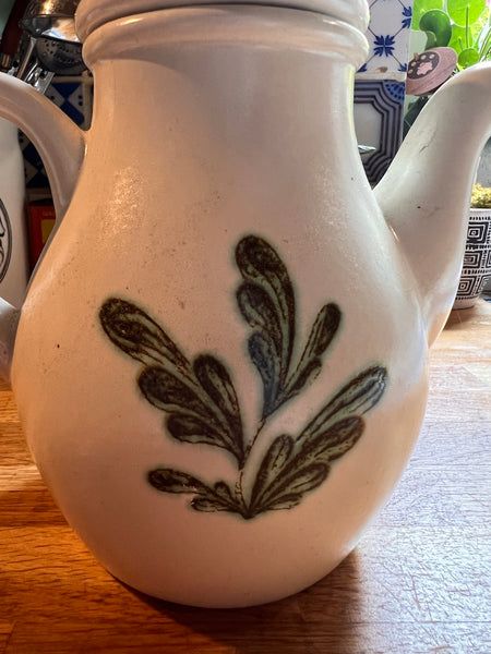 Service à café vintage Gien France modèle Bangui
