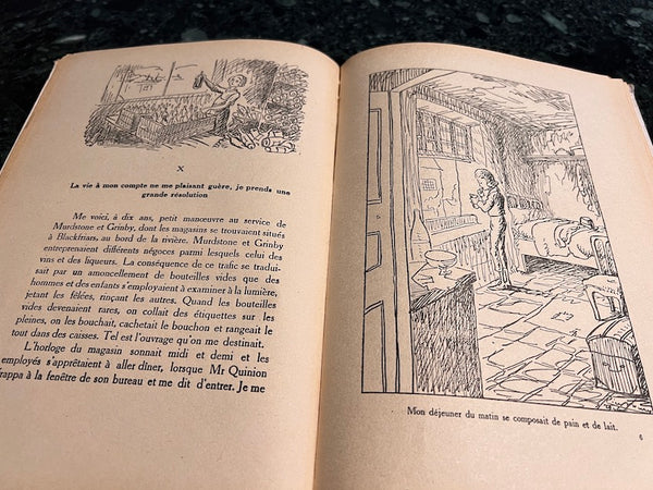 Livre David Copperfield par Charles Dickens - Editions Ernest Flammarion - 1947
