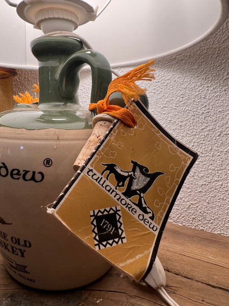 Lampe customisée bouteille Tullamore Dew Irish Whiskey