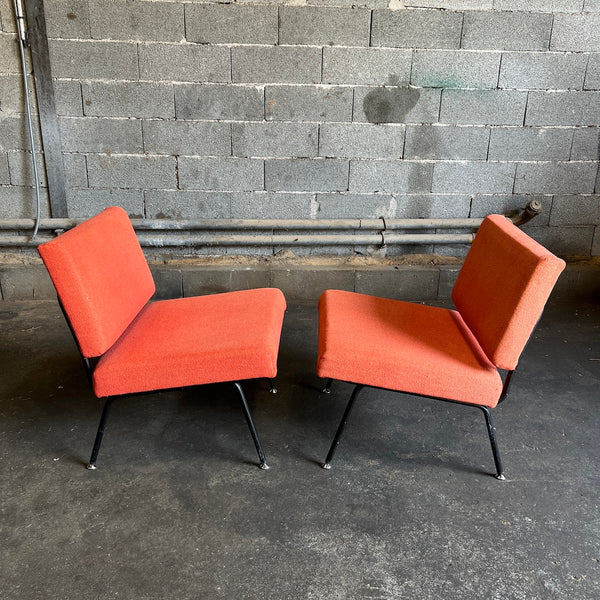 Le Sélectionneur - Brocante - Paire de chauffeuses modèle 31 par Florence Knoll - Années 50