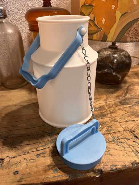 Petit pot à lait vintage en plastique - Années 60