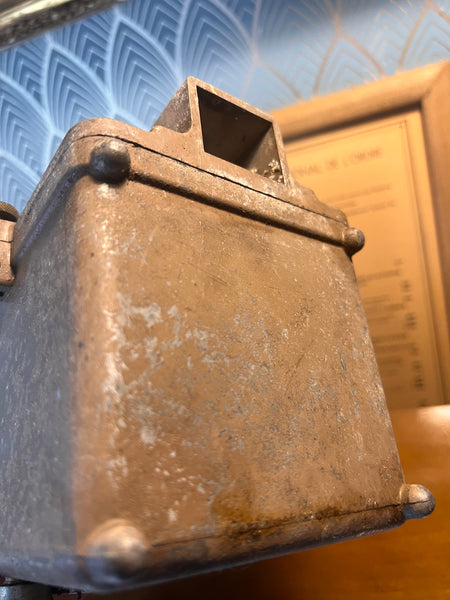 Lampe vintage SNCF de garde-barrière / de cheminot