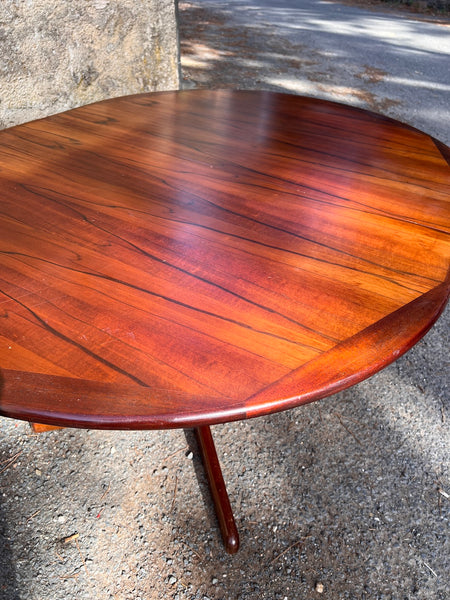 Table à manger extensible scandinave par Niels Otto Moller en bois de rose Danemark 1960