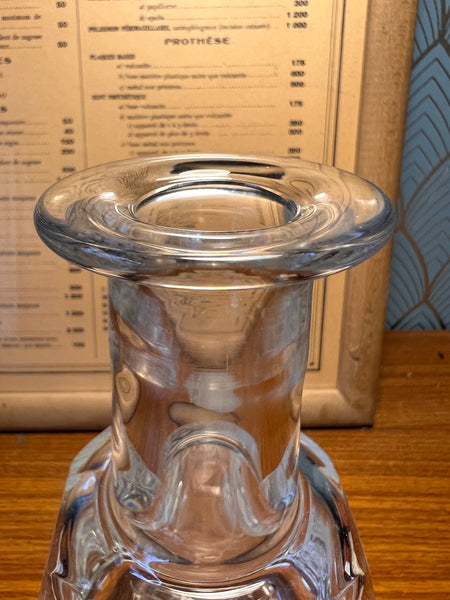 Carafe vintage en cristal taillé Baccarat France modèle Talleyrand - Années 50/60